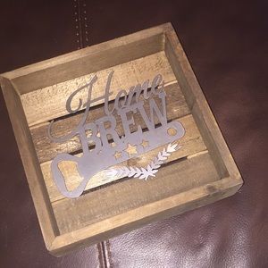 Wall sign home brew